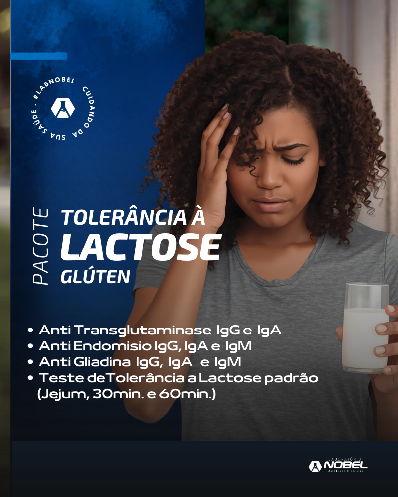 Tolerância à Lactose/Glúten